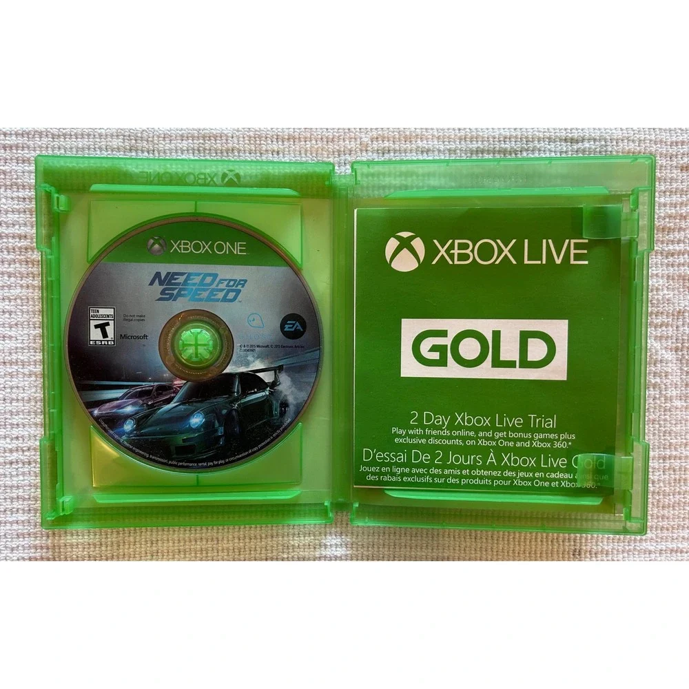 Need for Speed Xbox One EA Ghost Games 2015 Racing Video Game Physical Disc